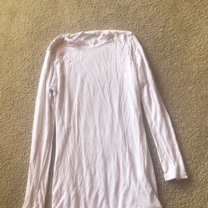 Mock Neck Mini Shirt Dress